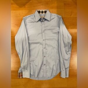 Burberry Light Blue Dress Shirt